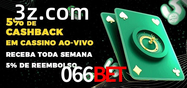 Promoções do cassino ao Vivo 066BET